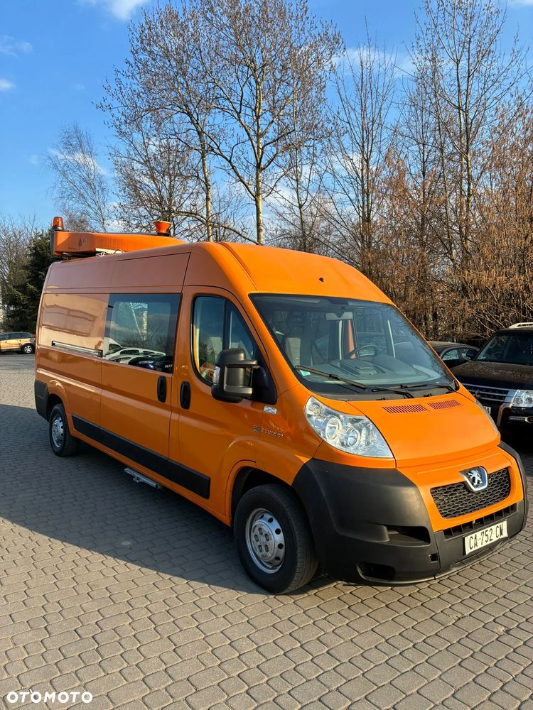 Peugeot Boxer 4x4 Dangel Brygadówka 6 Osobowa Klima L3H2 2 x Drzwi Przesuwne - 4