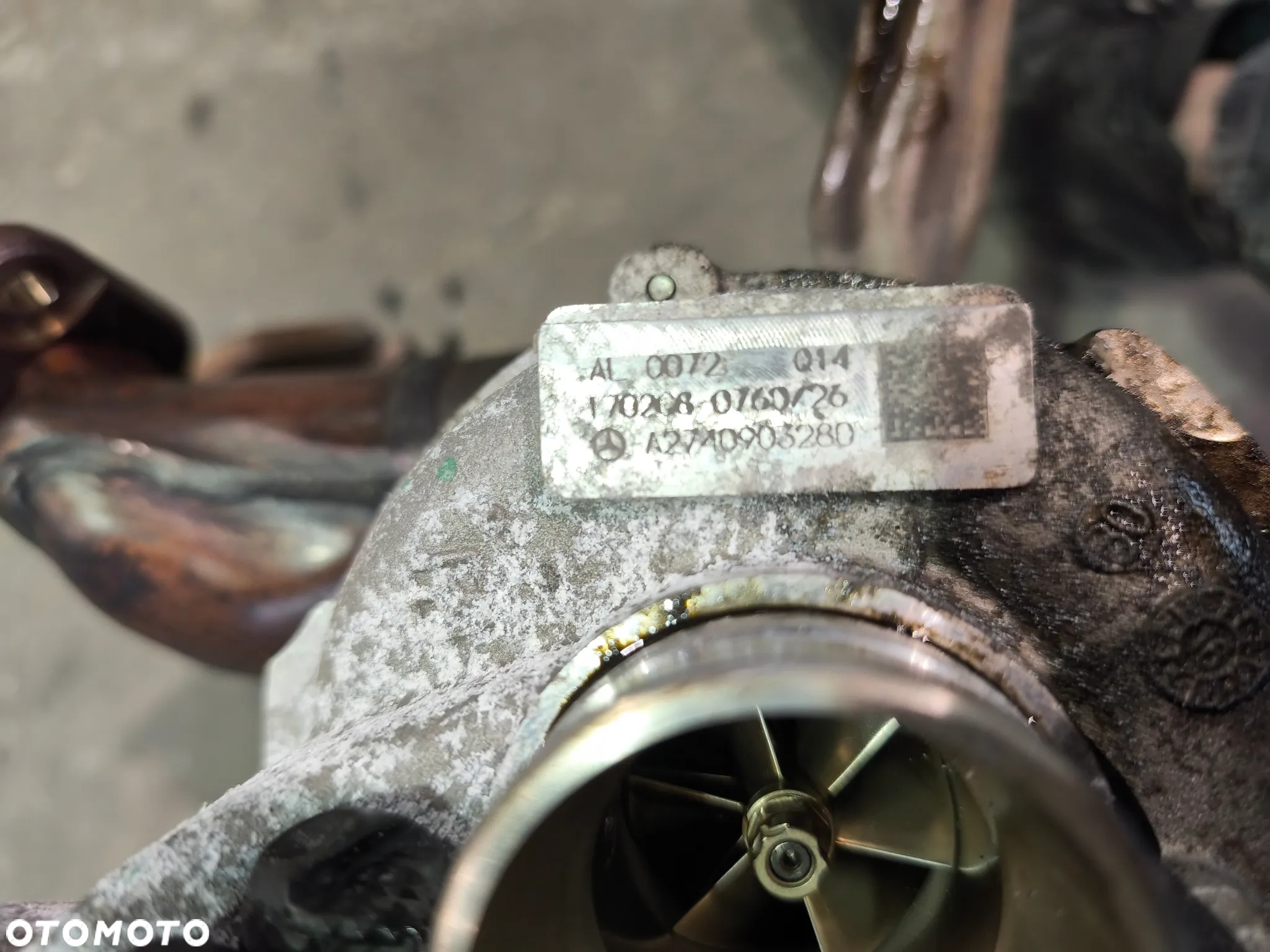 a2740903280 turbo Mercedes-Benz e-klasa w212 w205 benzyna 2.0 m274 - 5