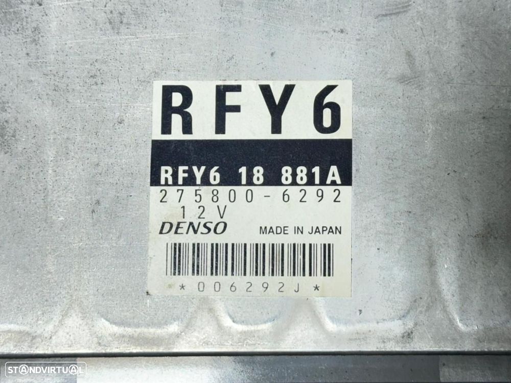 Centralina do motor MAZDA 6 (GY) 2.0 DI RFY618881A MOTOR RF5C 136CV - 3
