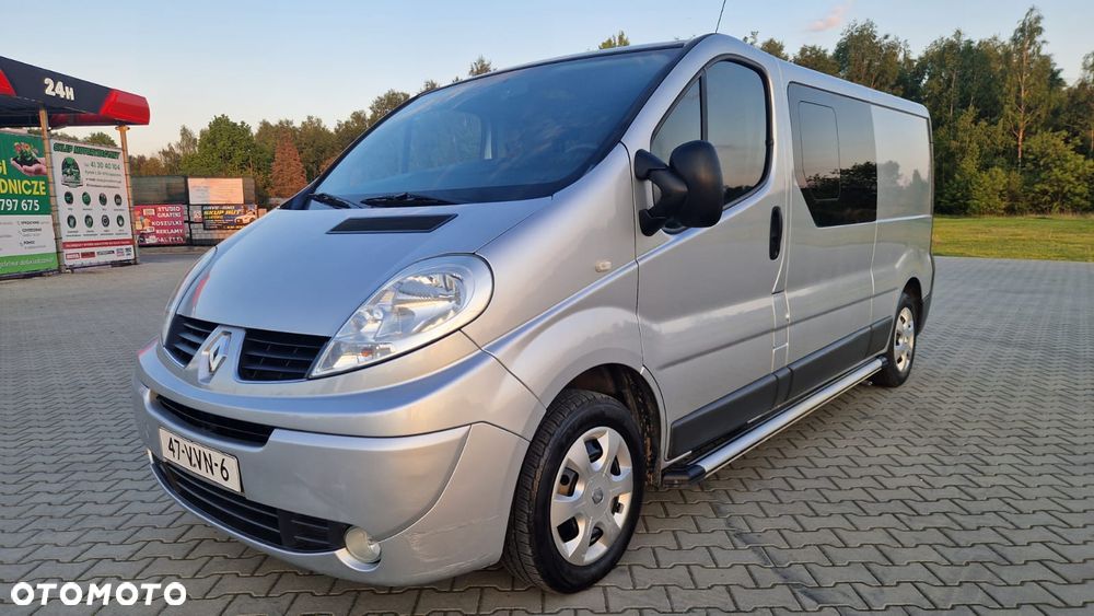 Renault TRAFIC L2H1 Długi Klima Elektryka Kamera Tempomat Dubel Kabina 6os Brygadówka - 1