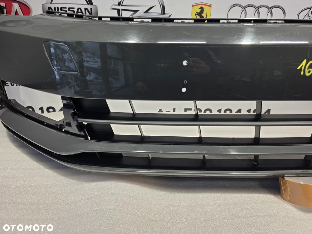 VW PASSAT B8 3G0 14- ZDERZAK PRZEDNI PRZÓD , BEZ PDC I BEZ SPRYSKÓW + OSŁONA POD ZDERZAK , NR 3G0807221 , NR AUKCJI NZ1634 !!! - 9