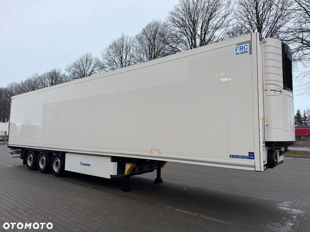 Krone Chłodnia ,Doppelstock ,Wynajem,  Carrier Vector 1550 - 2