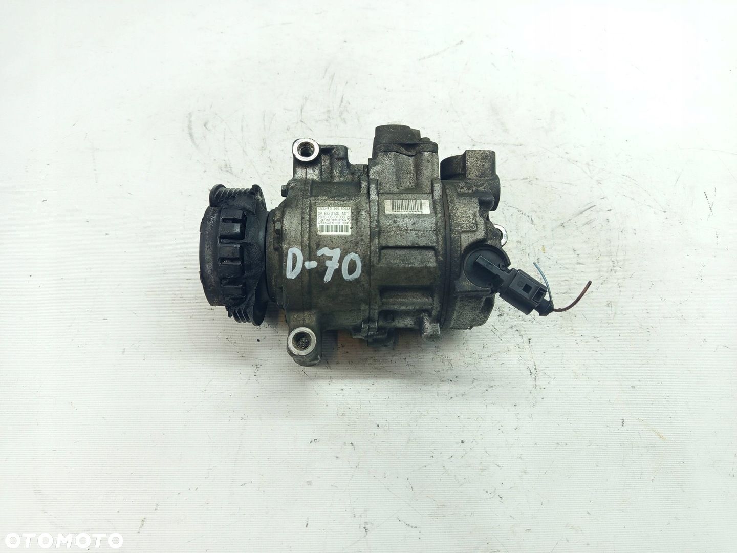 AUDI A6 C6 2.0 TDI POMPA KOMPRESOR SPRĘŻARKA KLIMATYZACJI 4F0260805AP - 1