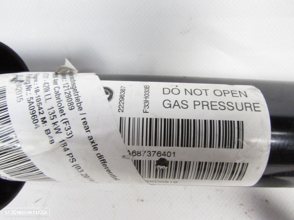 Amortecedor Trás Seminovo/ Original BMW 4 Convertible (F33, F83) 33526873764 - 2