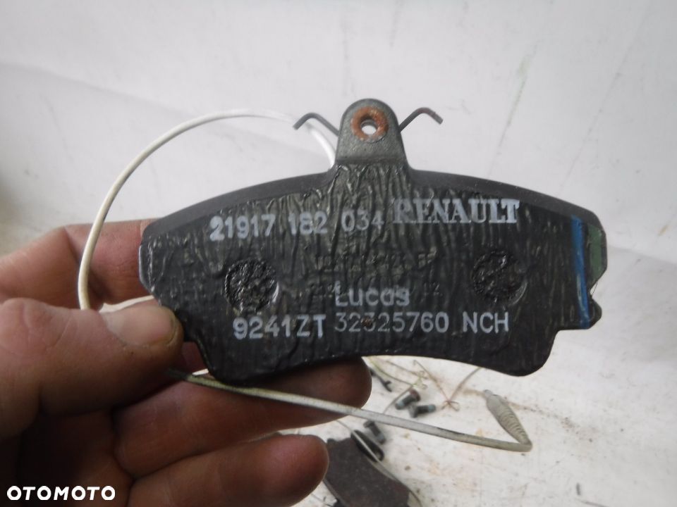 renault espace 91-96r klocki hamulcowe przód oryginał - 3
