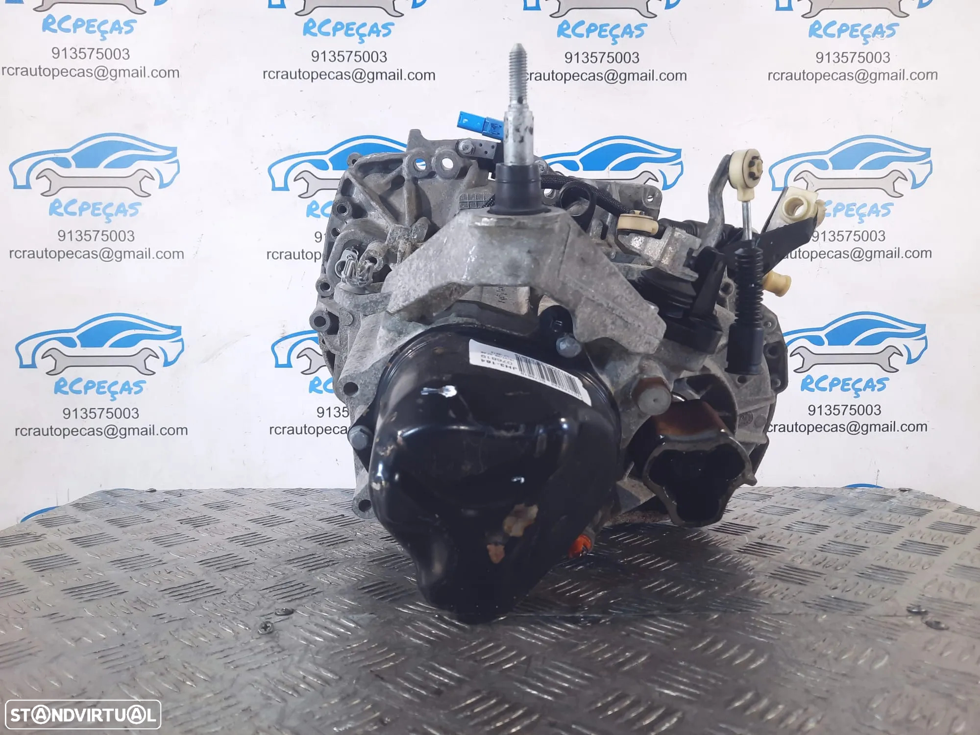 CAIXA VELOCIDADES MANUAL RENAULT CLIO III 3 MK3 1.2i 16V 100CV D4F784 JH3184 - 7