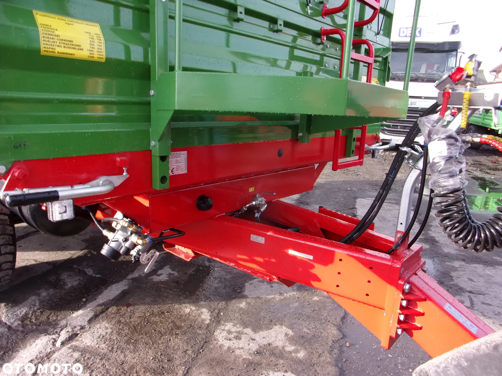 Pronar Przyczepa TANDEM paletowa PT510 / PT-512 z mechanizmem trójstronnego wywrotu - 8
