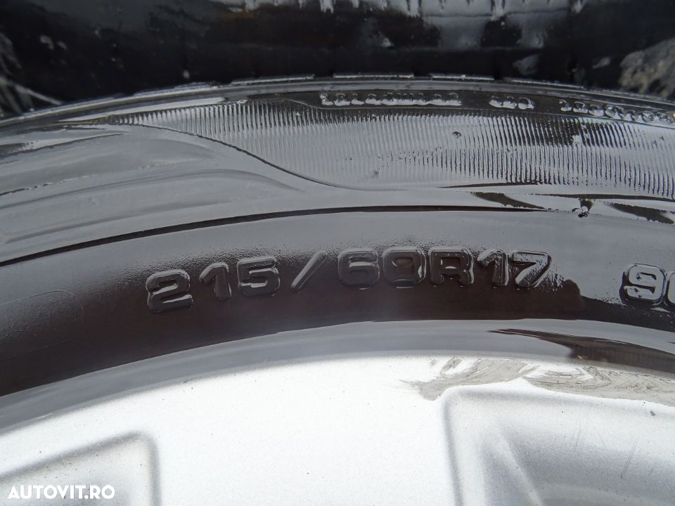 Vand Jante aliaj cu Cauciucuri Nissan Qashqai 215/60 R17 din 2009 - 5