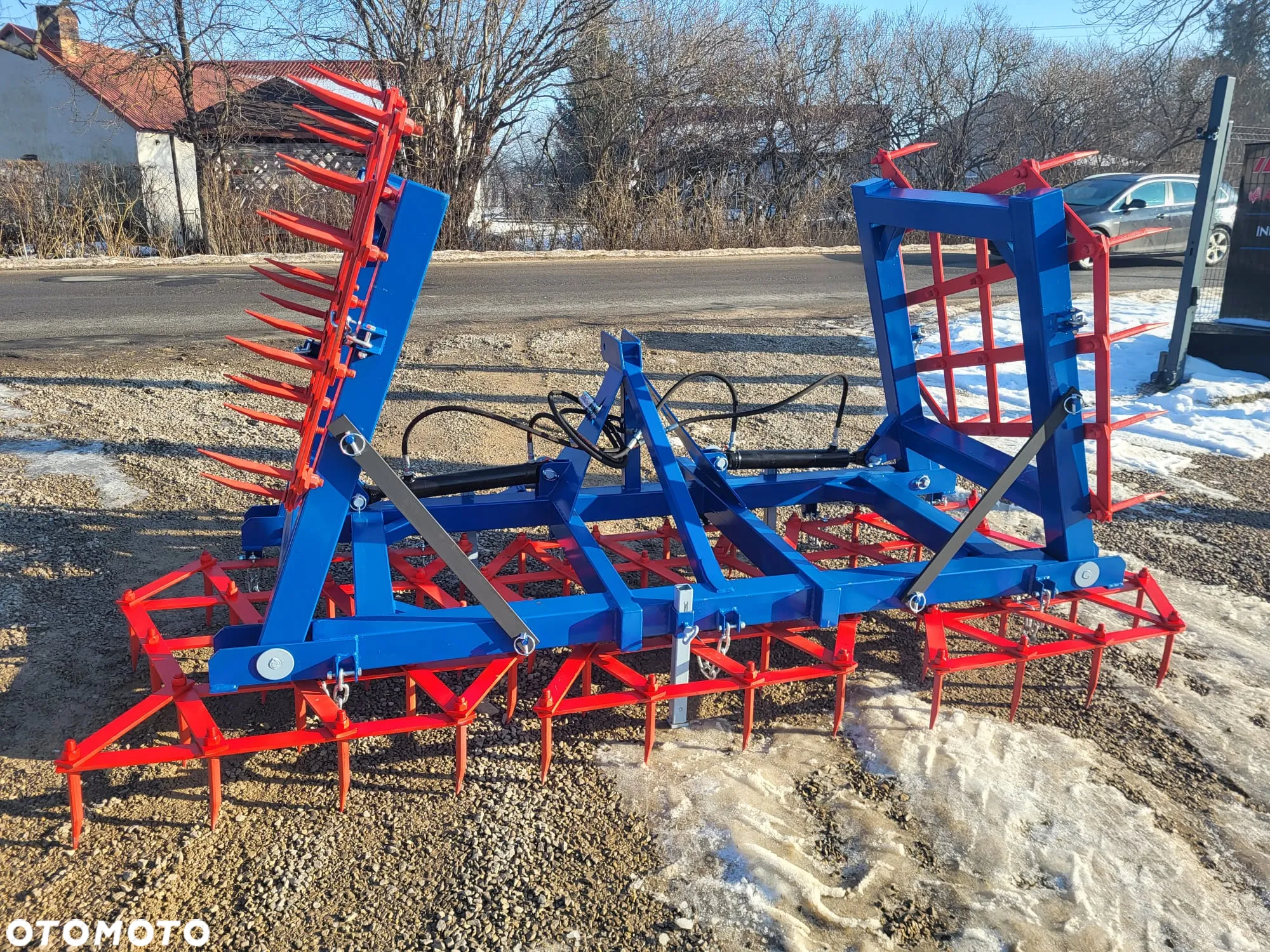 BRONY POLOWE HYDRAULICZNIE SKŁADANE 5 pól/2 siłowniki / solidna rama / 20Ph - 4