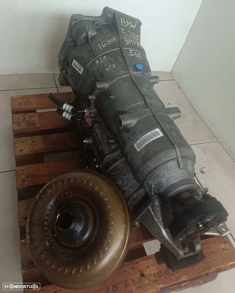 Motor bmw 520D 163cv E60 E61 2.0D M47 204d4 caixa velocidades 6HP19 - 10