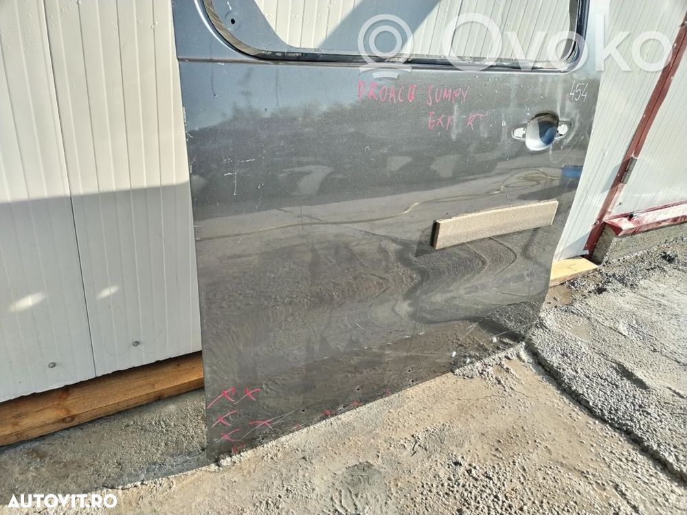 Usa dreapta spate culisanta Citroen Jumpy/Expert/Proace, 2016, 2017, 2018, 2019, 2020, 2021, 2022. - 5