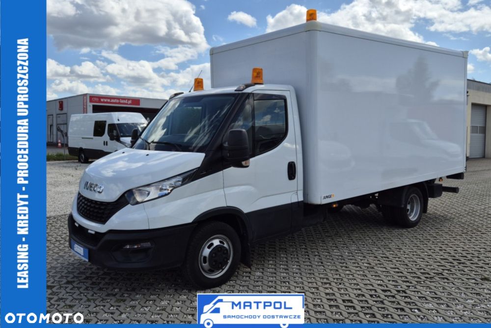 Iveco Daily 35C16, kontener 8PAL, winda, klimatyzacja, bliźniaki, HAK 3.5T - 1