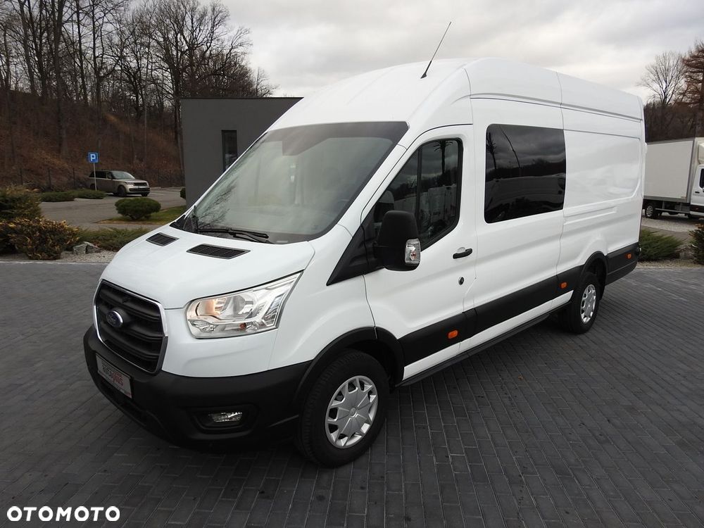 Ford TRANSIT FURGON BRYGADÓWKA  6 MIEJSC TEMPOMAT KLIMATYZACJA  185KM - 20