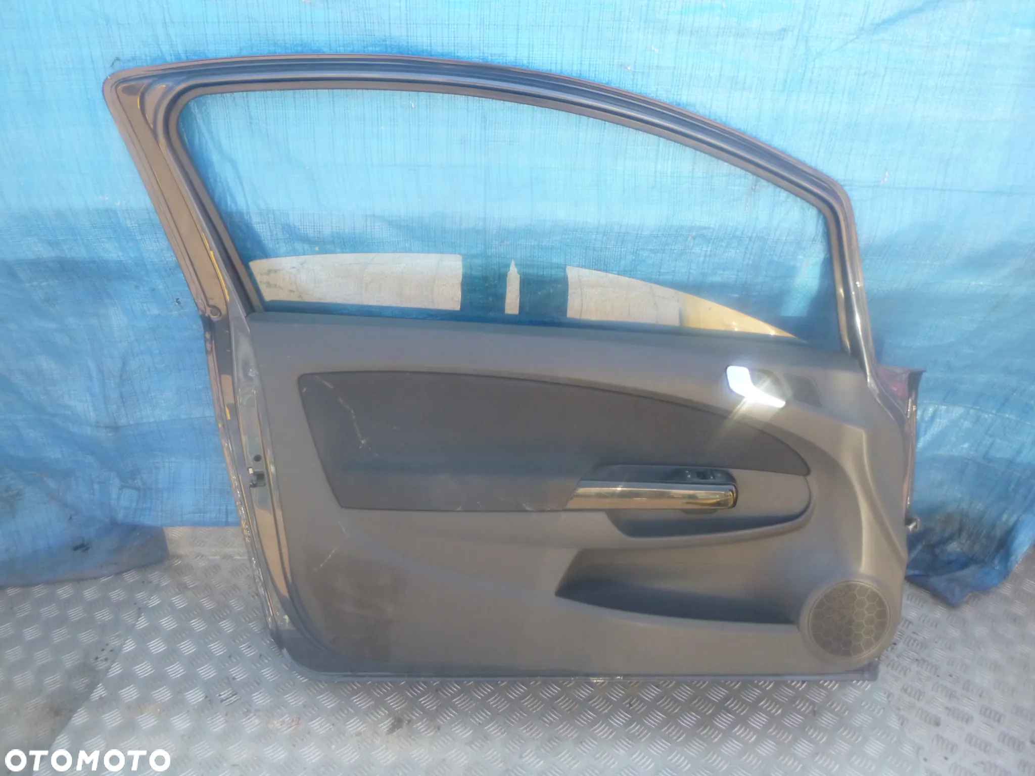 DRZWI LEWY PRZÓD OPEL CORSA D  3D 2008r KOLOR: Z168 - 5