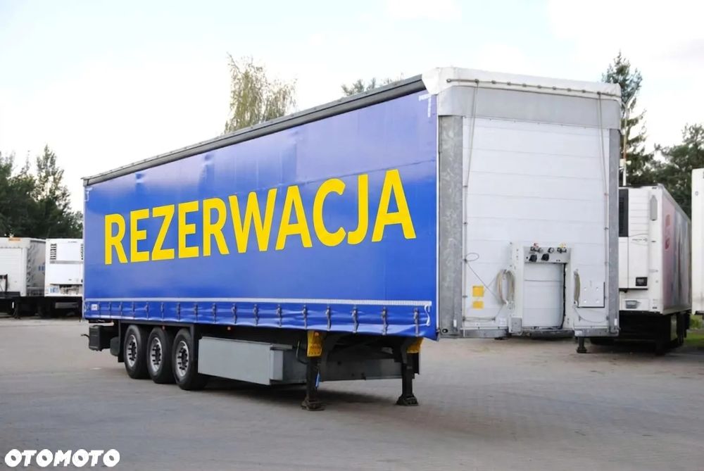 Schmitz Cargobull SCS kurtyna, podnoszona oś - 2