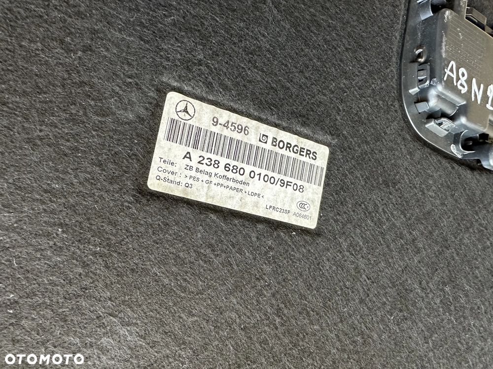 PODŁOGA BAGAŻNIKA MERCEDES E-KLASA W213 COUPE  A2386800100 - 3