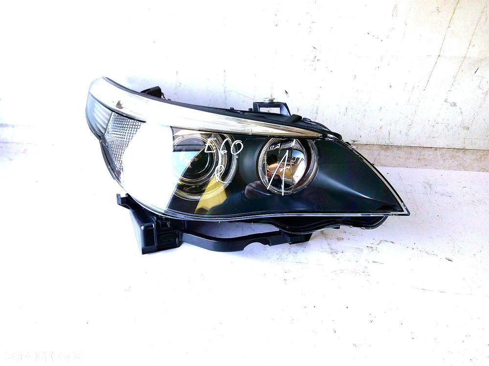 bmw 5 e60 lampa xenon przód prawa przednia nowa - 1