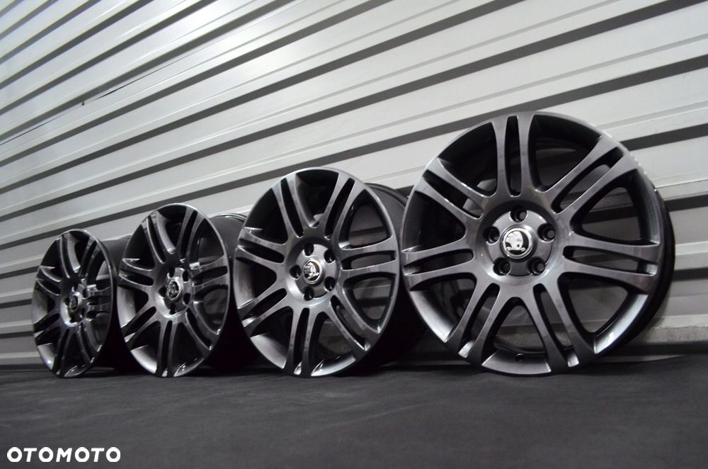 Felgi 5x112 R18 SKODA Octavia Superb Karoq Kodiaq ORYGINAŁ - 4