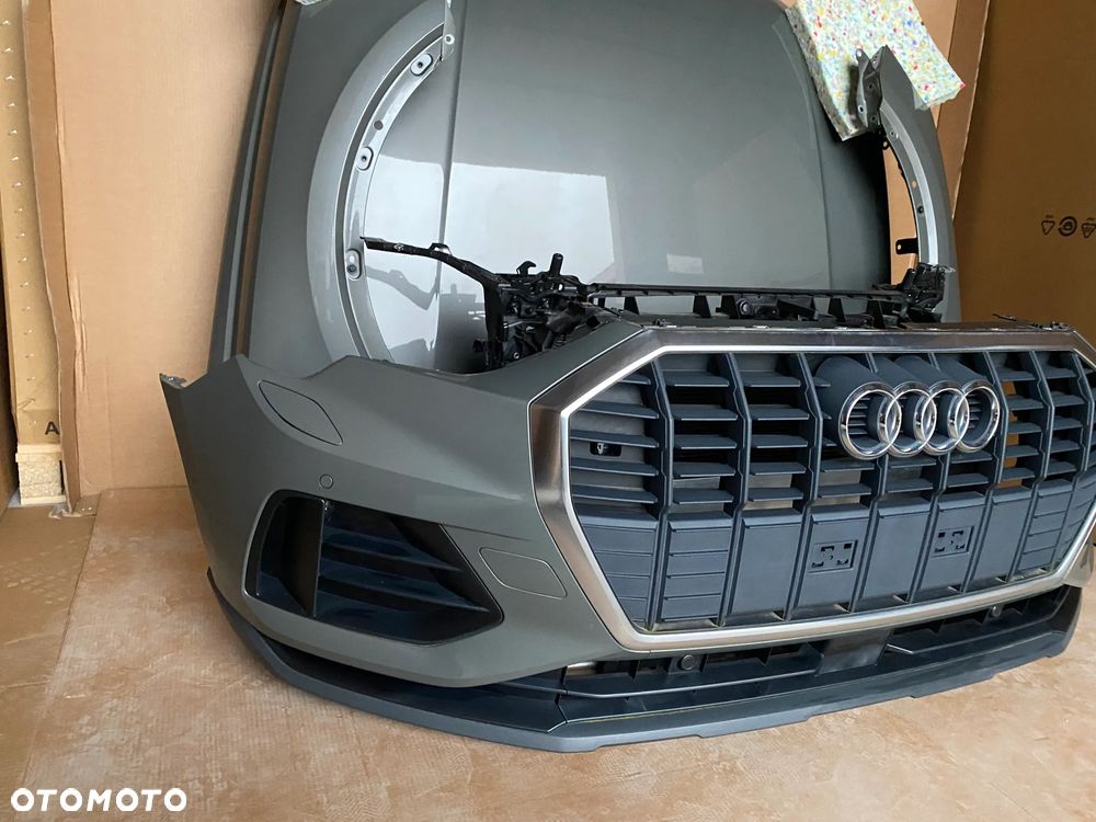AUDI Q3 83A kompletny przód maska lampy zderzak błotnik pas Z7 Z7 LX7G 28km - 5