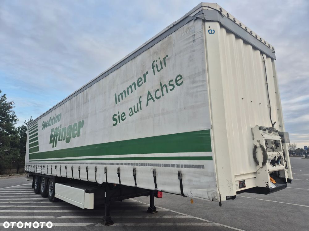 Krone BURTY podnoszona oś BEZ RDZY STANDARD / OPONY 70% / STAN BARDZO DOBRY / OD PIERWSZEGO WŁAŚCICIELA / PALECIARA / TOP / sprowadzona z Niemiec !! - 33