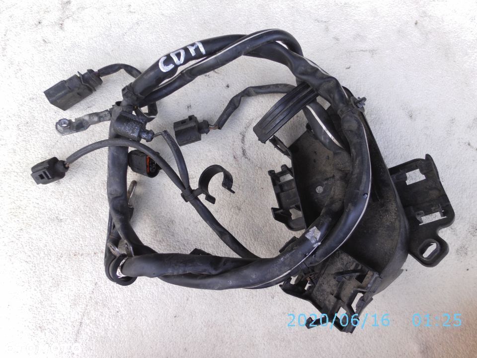 INSTALACJA SILNIKA AUDI TTS TT 2.0 TFSI SILNIK CDM  PRZEWÓD PLUSOWY - 1