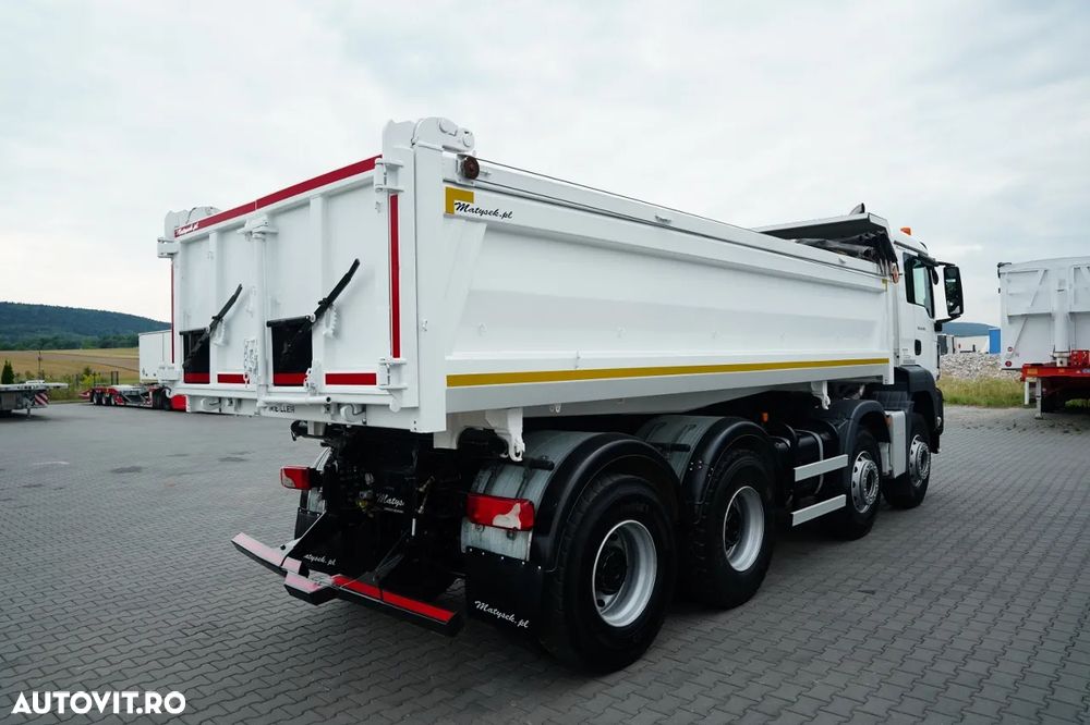 MAN TGS 35.420 / 8X4 / BASCULATOR 2 LATERAL / HYDRODOLT / MEILLER KIPPER / IMPORTAT - 15