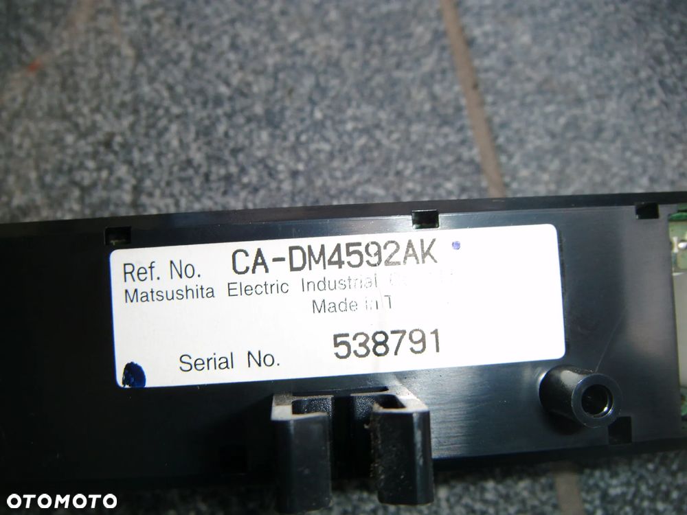 mazda 6 gg 05r zegar- wyświetlacz  ca-dm4592ak - 2