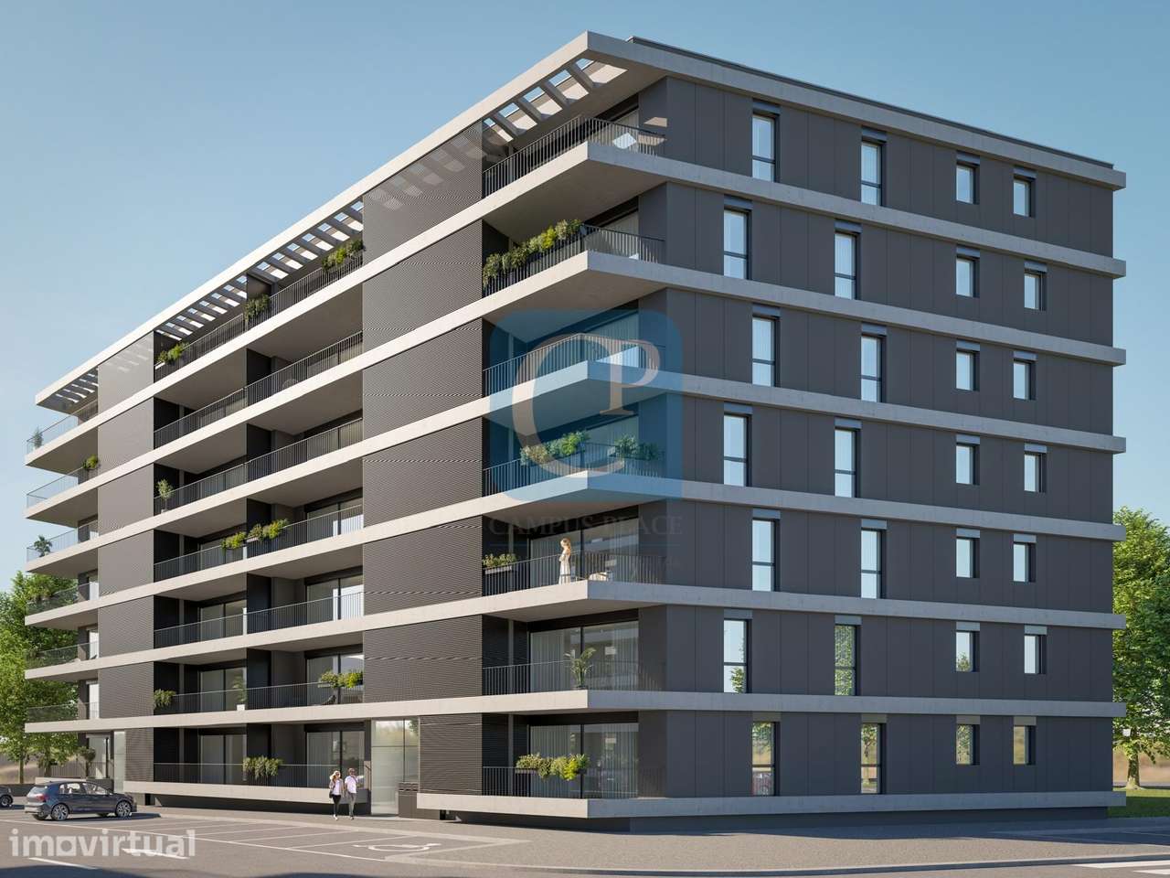 Apartamento T2 em construção, no Empreendimento D2 em Braga - Grande imagem: 2/20