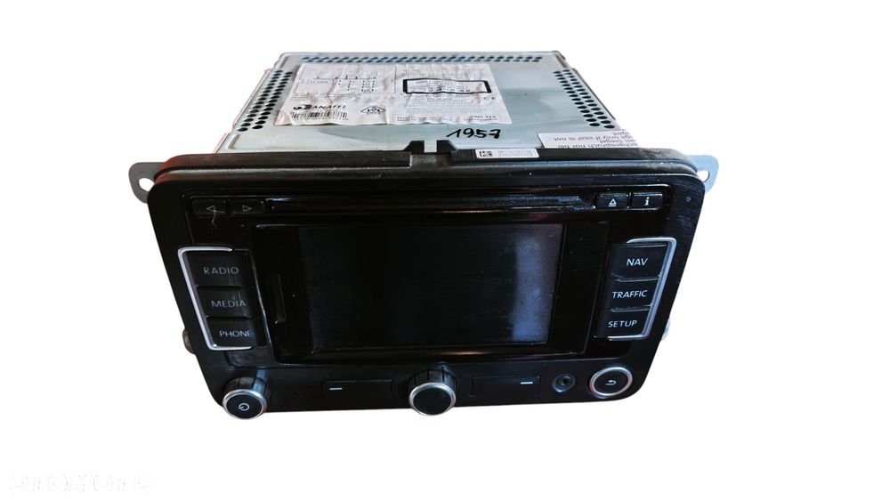 VW PASSAT B7 GOLF VI RADIO RADIOODTWARZACZ NAWIGACJA 3C8035279