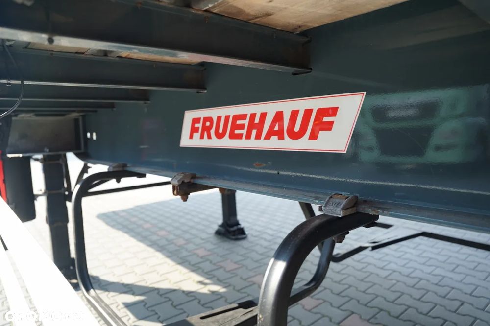 Fruehauf FIRANKA / STANDARD /  OŚ PODNOSZONA / MOCNA PODŁOGA SZYNA DESKA / - 22