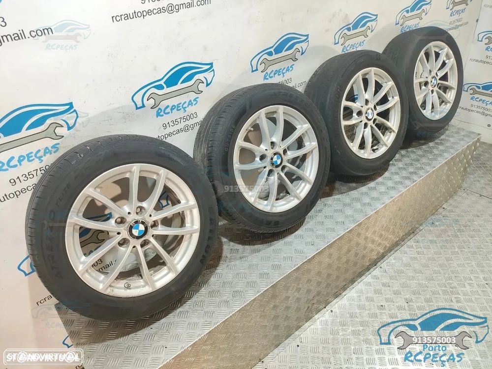 Conjunto Jantes 16" BMW Style 378 - 7J | ET40 | 5x120 - Originais | Jante | 36316796202 | 6796202 | 205 55 16 | 5 x 120 | 16 Polegadas | F20 | F21 | F22 | F23 | LCI - 10