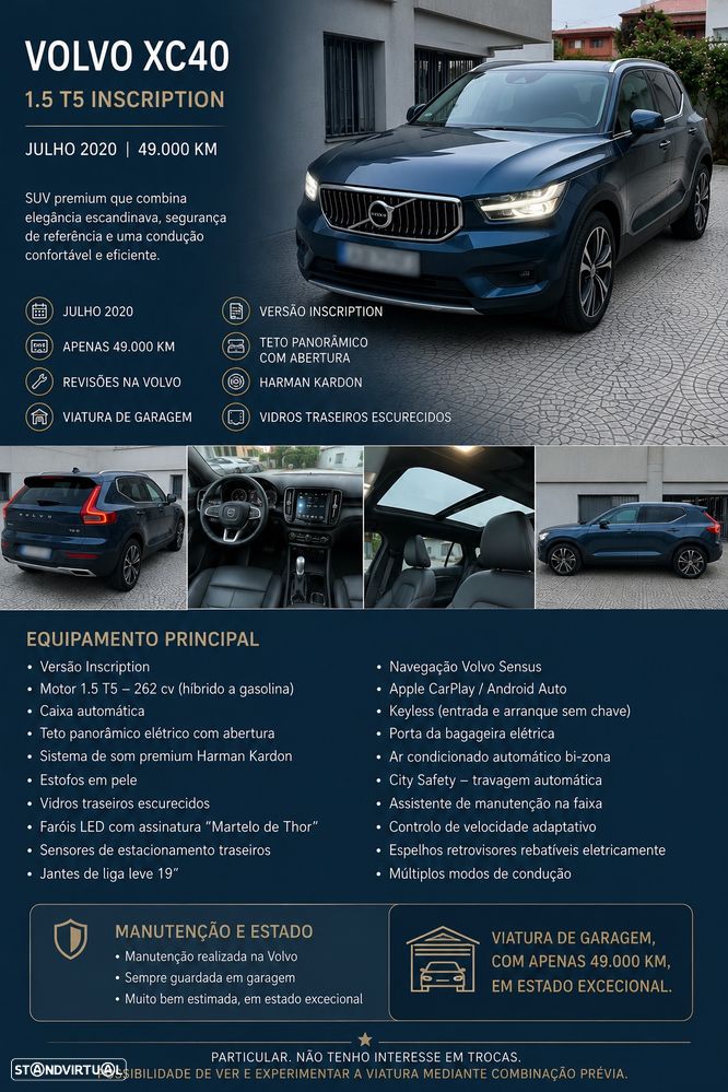Volvo XC 40 1.5 T5 PHEV Inscription - 13