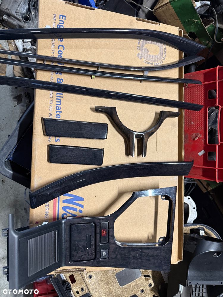 E39 Listwy dekory Birke Antrazit piękne Czarne Drewno M5 ! Indywidual