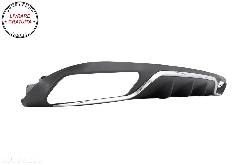 Difuzor Bara Spate cu Ornamente Tobe Mercedes E-Class W213 S213 Standard (2016-201- livrare gratuita - 6