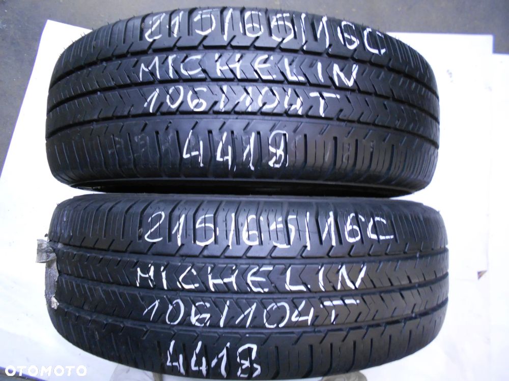OPONY 215/65R16C MICHELIN AGILIS 51 DOT 4418 9.2MM - 1