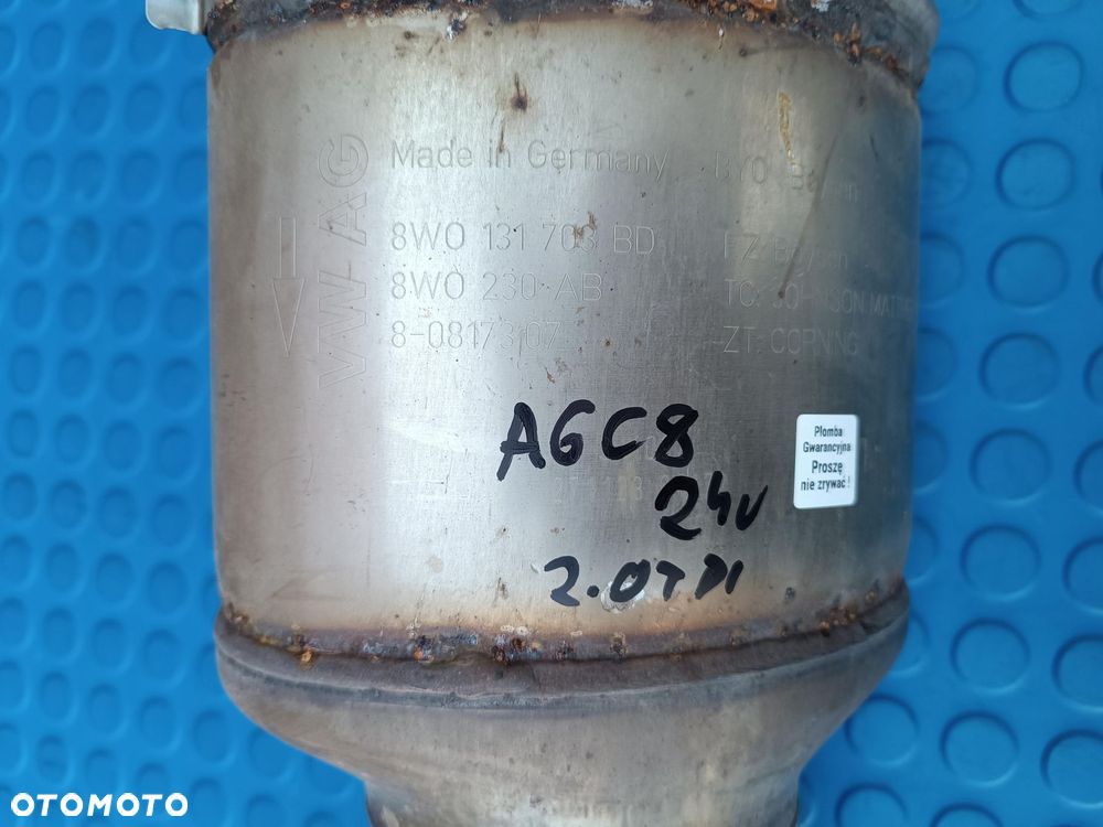 AUDI A6 C8 4K 2.0 TDI KATALIZATOR DPF FAP ORYGINAŁ DEMONTAŻ 2024 - 2