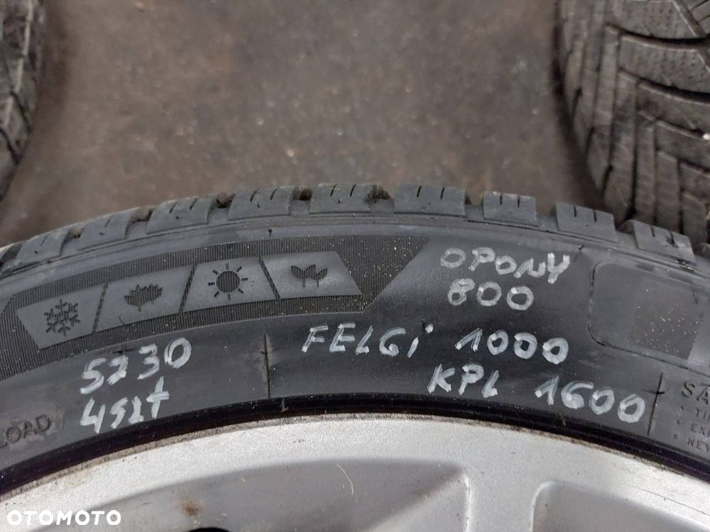 FELGI ALUMINIOWE 4 SZT KOMPLET BORBET 5x110 7Jx17 ET39 FI65,1 OPEL - 2