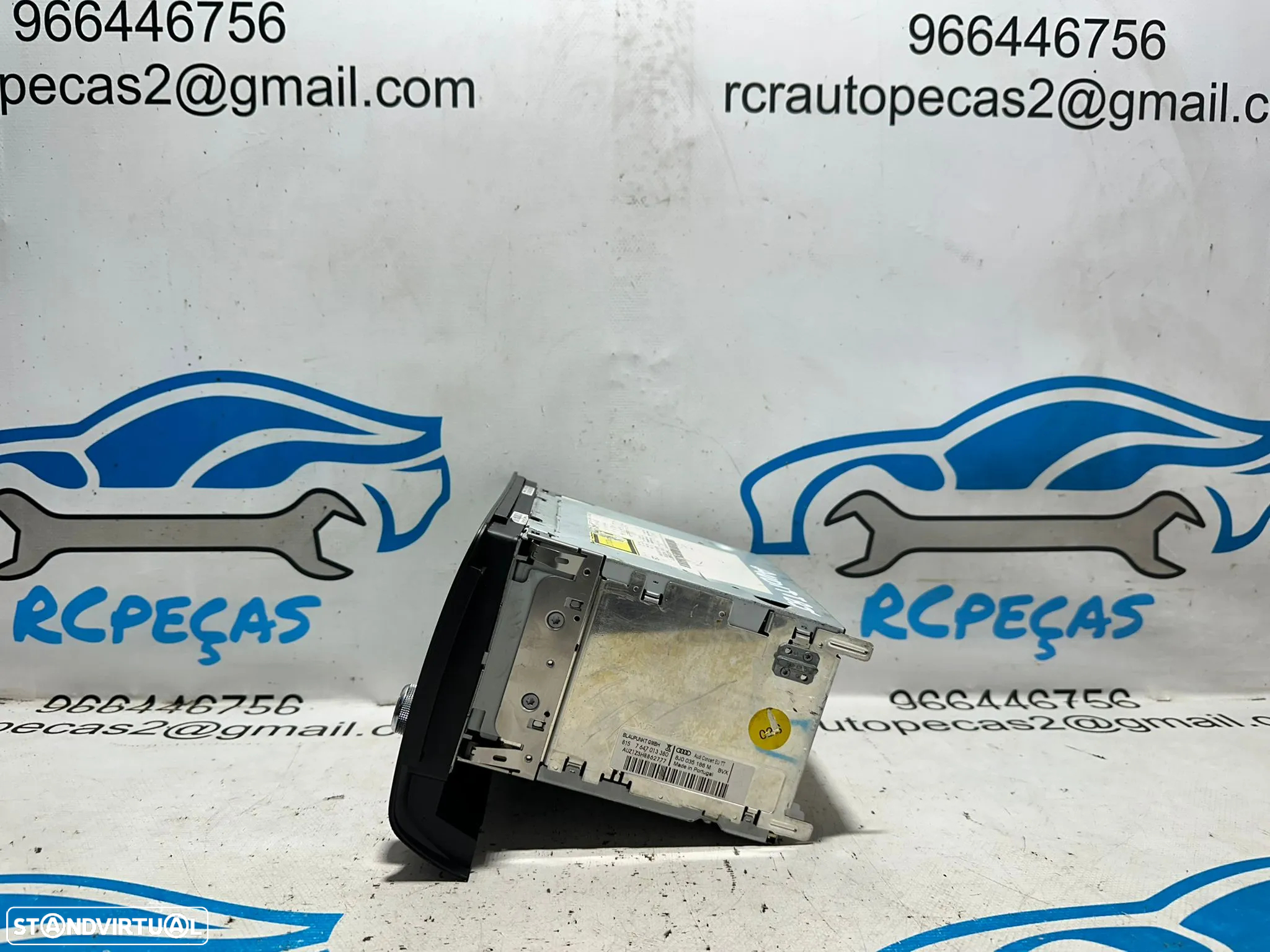 .Auto Radio CD Concert Original Audi TT 8J MK2 2006 - 2014 - 3