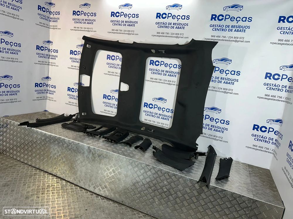 .Conjunto Interior Tecto Cúpula Preto Original PSA Citroen DS DS5 Chic 2011 - 2018 - 4
