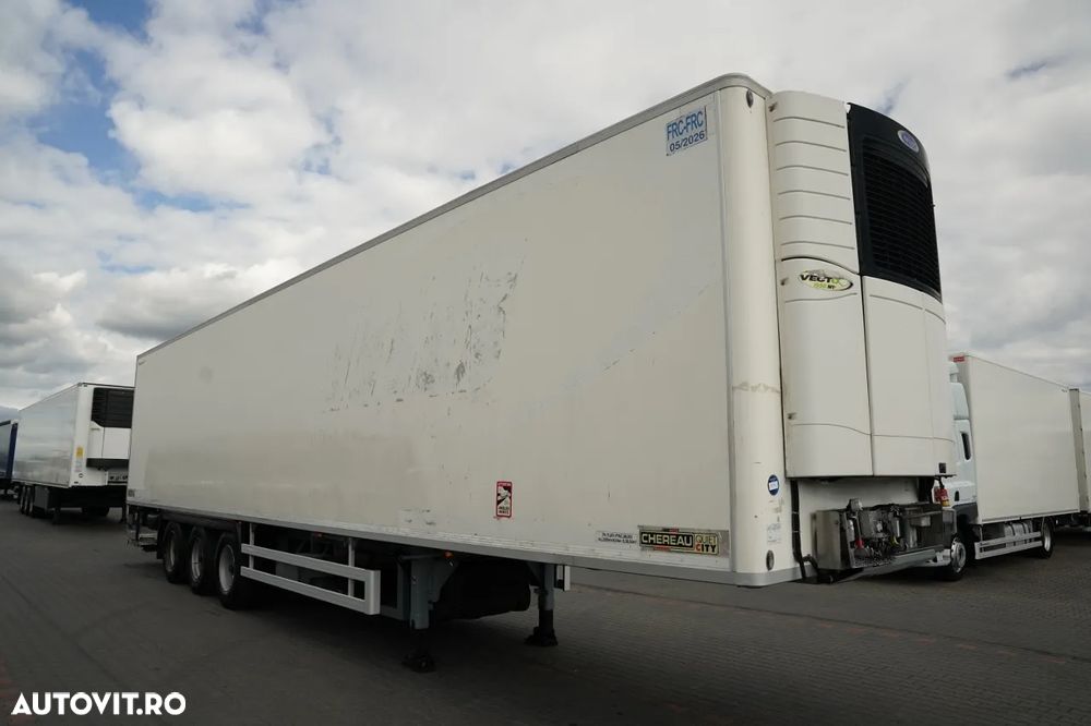 Chereau / REFRIGERAT / TRANSPORT VECTOR 1950 MT / MULTIMEMBRE / AXĂ RIDICATĂ / RIDICARE 2.500 KG / OBLOANĂ - 7