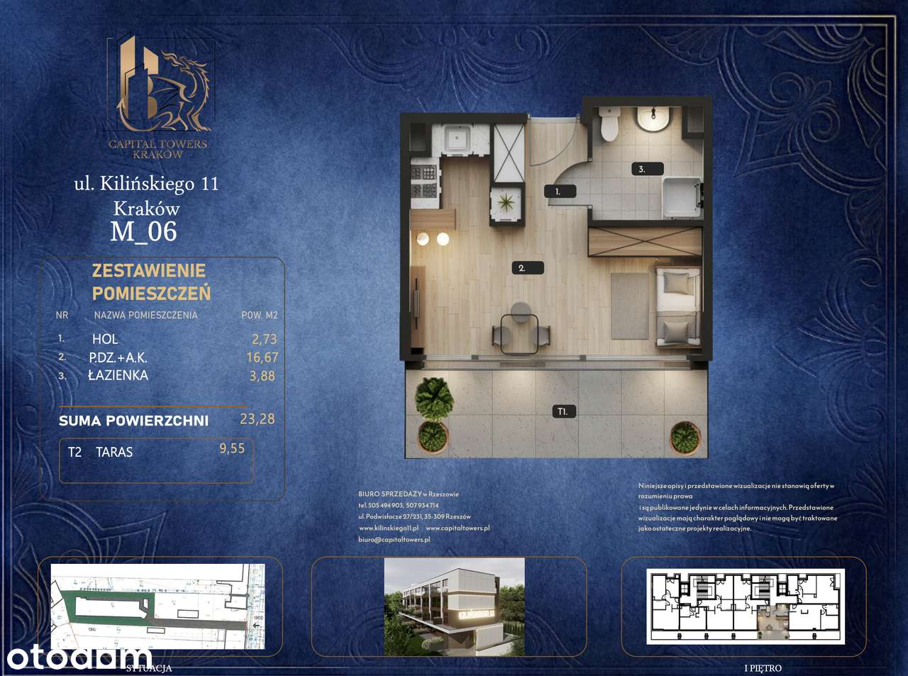 Inwestycja nad Wisłą Mieszkania Kilińskiego 11 blisko centrum Krakowa