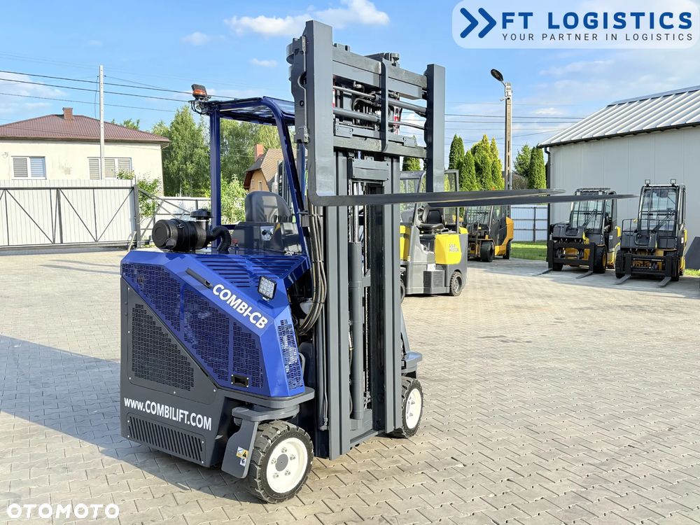 Combilift WÓZEK CZTEROKIERUNKOWY - WIELOKIERUNKOWY | COMBILIFT CB3000| GAS | TRIPLEX 5500MM | POZYCJONER WIDEŁ | PRZESUW WIDEŁ | WOLNY SKOK | NOWE OPONY | PO SERWISIE | STAN IDEALNY | Szeroka oferta wózków czterokierunkowych i bocznych, dopasowanych do różnorodnych potrzeb i zastosowań - 22