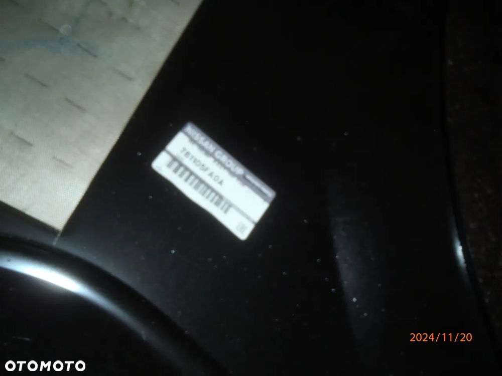 błotnik poszycie fartuch ćwiartka karoseria BŁOTNIK TYŁ TYLNY PRAWY NISSAN MICRA K14 oryginał - 5