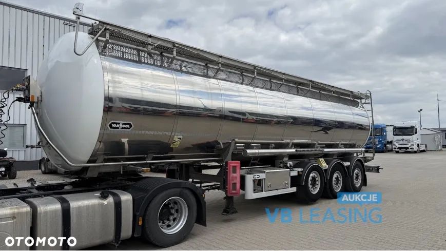 Ackermann VAN HOOL 3 AXLE SEMI TRAILER cysterna do przewozu materiałów niebezpiecznych - 1