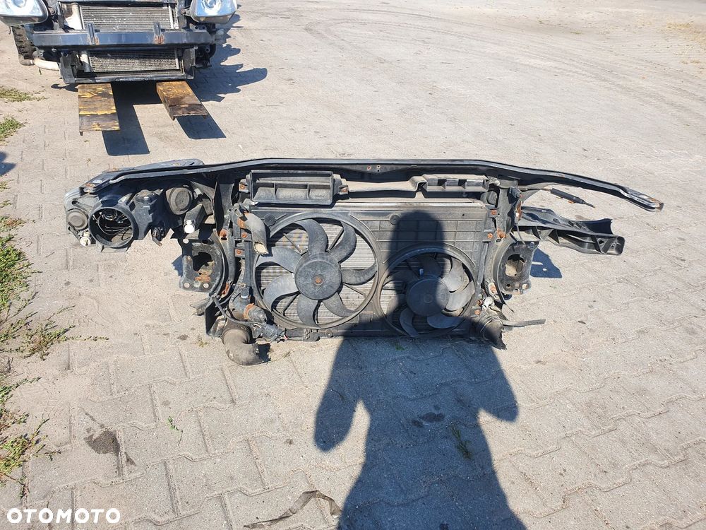 PAS PRZEDNI VW PASSAT B6 KOMPLET CHŁODNICE WENTYLATORY