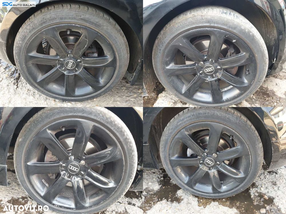 Set 4 Jante Roti Aliaj 5x112 245 40 18 R18 9Jx18H2 ET52 VW Golf 6 2008 - 2014 Cod 8J0601025AC - 1