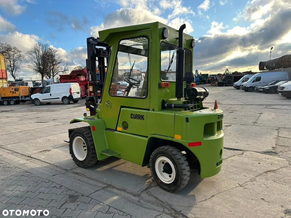 Clark Clark Equipment C500 Y70 Sztaplarka, wózek widłowy, 1977rok - 6