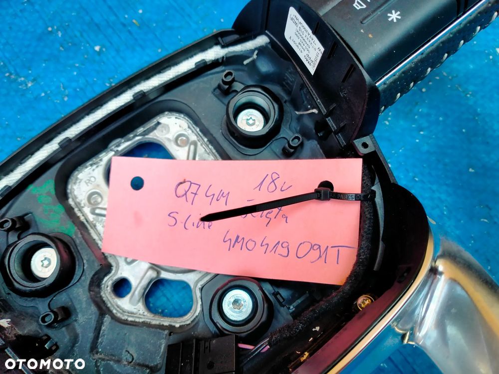 Audi Q7 SQ7 4M S-Line / 4M0419091T / Kierownica ŚCIĘTA / ŁOPATKI / ORYGINAŁ - 2