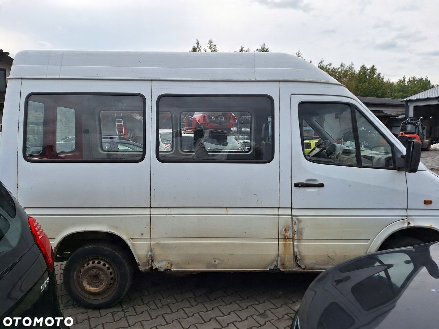 MERCEDES SPRINTER 1 I W901 W902 W903 SZYBA DRZWI LEWA PRZÓD MAŁA TRÓJKĄT - 7