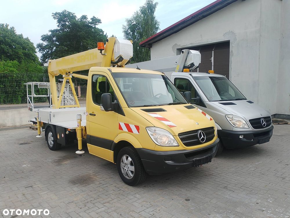 Mercedes-Benz Podnośnik Koszowy Zwyżka Palfinger 21 Metrów 16 w bok ! PILOT NA KABLU!! UDT! Jak Wumag Ruthmann Gsr - 1